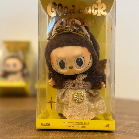 POP MART The Monsters Good Luck To You Plush Figure – New in Box - Picture 4 of 4